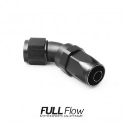 Nuke Performance Full Flow AN Hose End Fitting 45 Degree AN-8