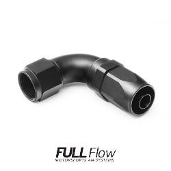 Nuke Performance Full Flow AN Hose End Fitting 90 Degree AN-10