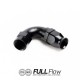 Nuke Performance Full Flow PTFE Hose End Fitting 120 Degree AN-12