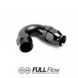 Nuke Performance Full Flow PTFE Hose End Fitting 150 Degree AN-12