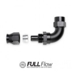 Nuke Performance Full Flow PTFE Hose End Fitting 150 Degree AN-6