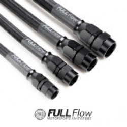 Nuke Performance Full Flow PTFE Hose End Fitting 180 Degree AN-8