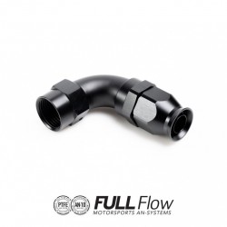 Nuke Performance Full Flow PTFE Hose End Fitting 90 Degree AN-12