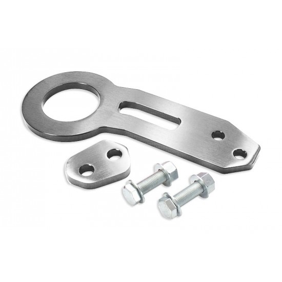 Tow hook Cambered Silver