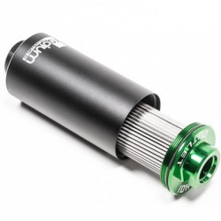 High Flow Fuel Filter Stainless 10 Micron Radium Engineering