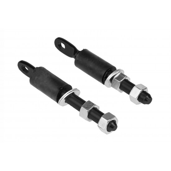 JRspec flat bonnet fasteners - black