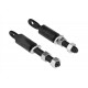 JRspec flat bonnet fasteners - black