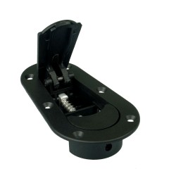 JRspec flat bonnet fasteners - red