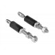 JRspec flat bonnet fasteners - silver