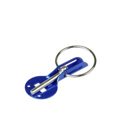 JRspec sliding bonnet pins - blue