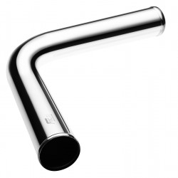 Aluminum elbow 90' 54mm, 60cm