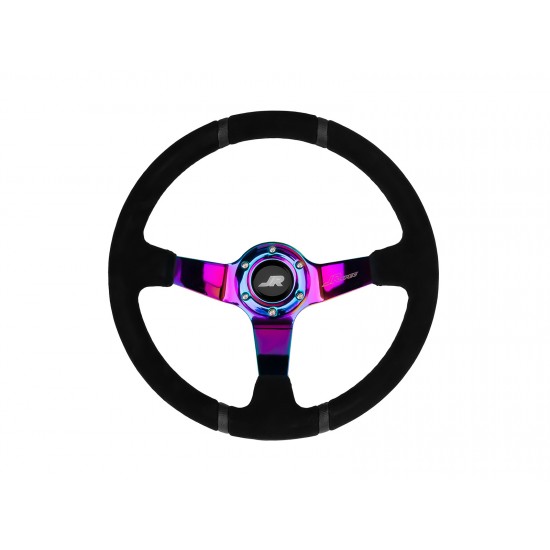 JRspec sports steering wheel 350mm diameter 80mm offset