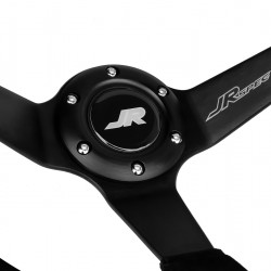 JRspec sports steering wheel 350mm diameter 80mm offset