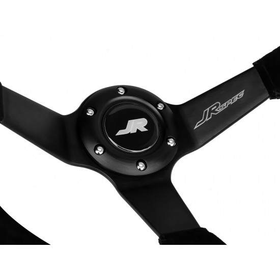 JRspec sports steering wheel 350mm diameter 80mm offset