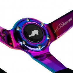 JRspec sports steering wheel 350mm diameter 80mm offset