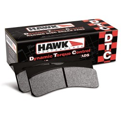Brake pads Hawk DTC-30 rear, 01-05 Honda Civic / 01+ Civic Type-R  2.0L / Honda S2000 / 92-01 Prelude / 98-01 Honda integra 1.8L DC2 / 97-02 Honda Civic 1.8 Vti VTEC
