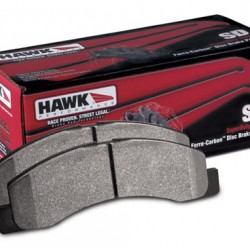Brake pads Hawk Super Duty front, Toyota Land Cruiser Prauntill 150 3.0 D4D 08-15 / Land Cruiser 150 4.0 V6 VVTi / 10-11 Lexus GX460 / 03-09 GX470 / 07+ Mitsubishi Pajero 3.2 Turbo Diesel LWB / 05-11 Tacoma 6 Lug Wheels
