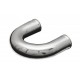 Aluminum elbow 180' 19mm, 60cm