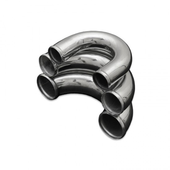 Aluminium elbow 180' 30mm, 30cm