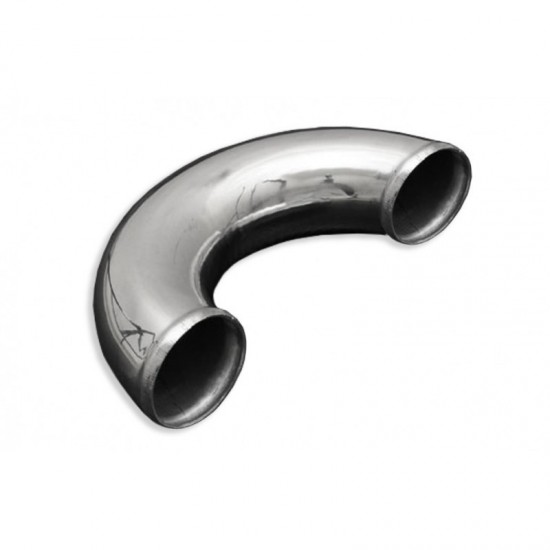 Aluminium elbow 180' 30mm, 30cm