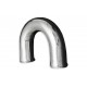 Aluminum elbow 180' 41mm, 60cm