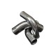 Aluminium elbow 75' 22mm, 30cm