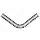 Aluminium elbow 75' 32mm, 60cm