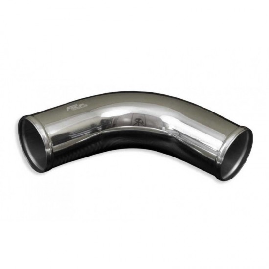 Aluminium elbow 75' 95mm, 30cm