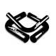 JRspec aluminum elbow 90' 102mm, 60cm