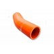 Silicone elbow 23' 65mm Orange
