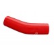 Silicone elbow 23' 68mm Red