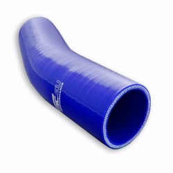 Silicone elbow 23' 68mm Blue
