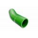 Silicone elbow 23' 68mm Green