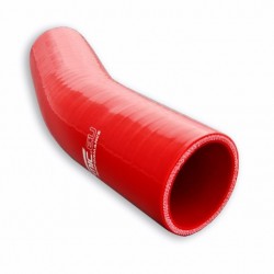 Silicone elbow 23' 70mm Red