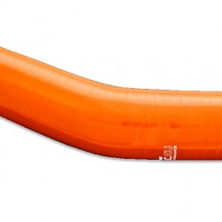Silicone elbow 23' 70mm Orange