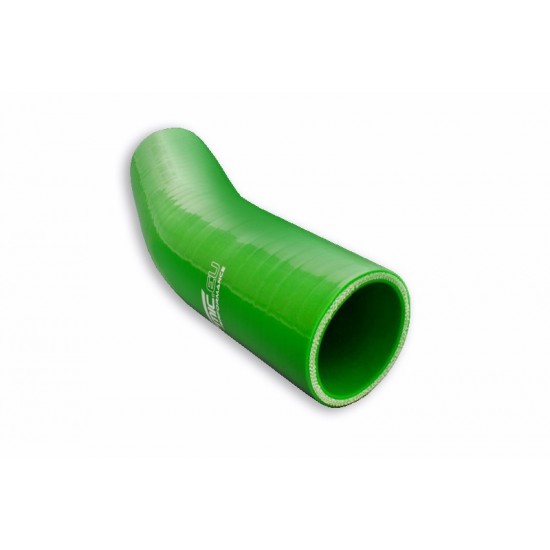 Silicone elbow 23' 70mm Green