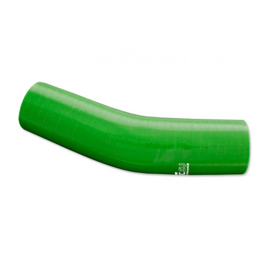 Silicone elbow 23' 70mm Green
