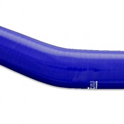Silicone elbow 23' 76mm Blue