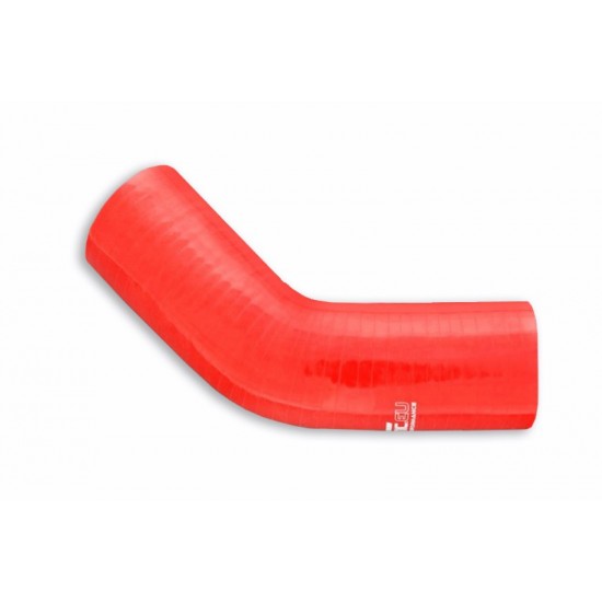 Silicone elbow 45' 41mm Red