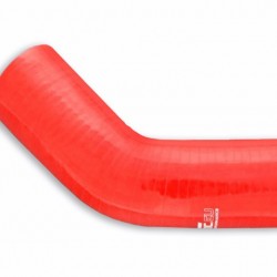 Silicone elbow 45' 80mm Red