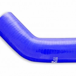 Silicone elbow 45' 83mm Blue
