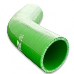 Silicone elbow 45' 83mm Green