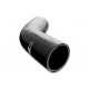 Silicone elbow 45' 89mm Black