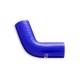 Silicone elbow 67' 32mm Blue