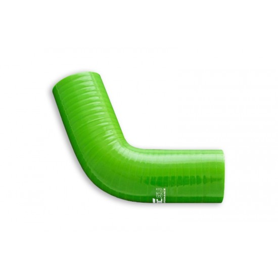 Silicone elbow 67' 70mm Green