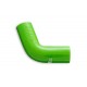 Silicone elbow 67' 70mm Green