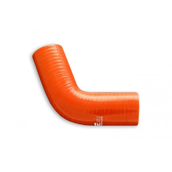 Silicone elbow 67' 83mm Orange