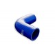 Silicone elbow 90' 32mm Blue