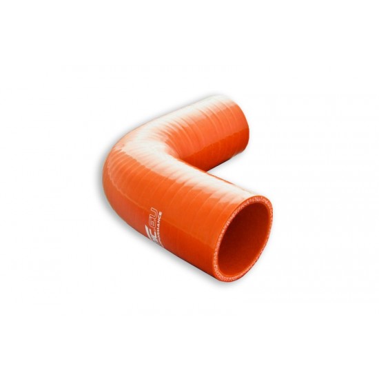 Silicone elbow 90' 32mm Orange
