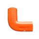 Silicone elbow 90' 32mm Orange